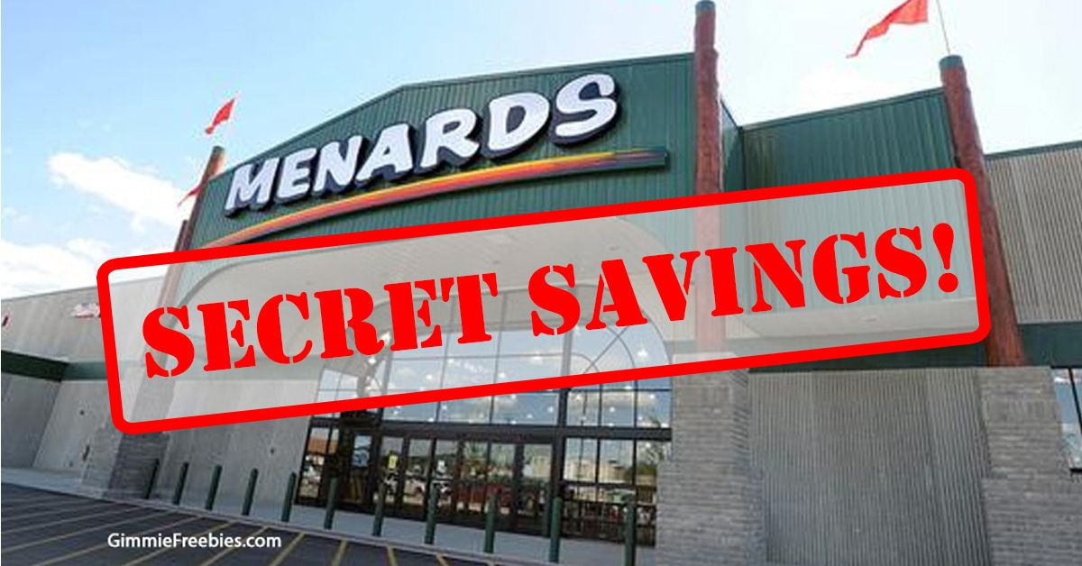 Menard's 11 Rebate Sale